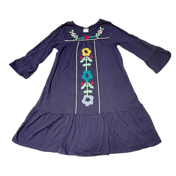 Hanna Andersson Wintry Wonderland Embroidered Dress Size 10 - Picture 1 of 5